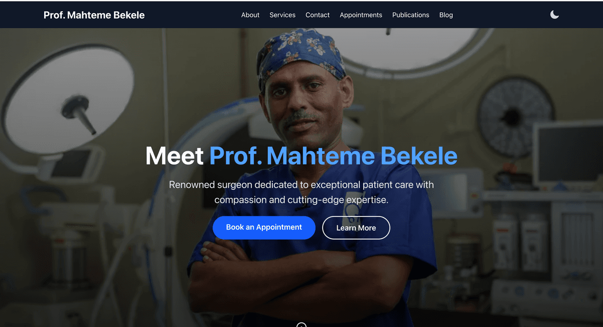 A Surgeon's Portfolio